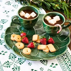 Juliska Dinnerware|Le Panier Mystic Knot Charger/Platter in Basil