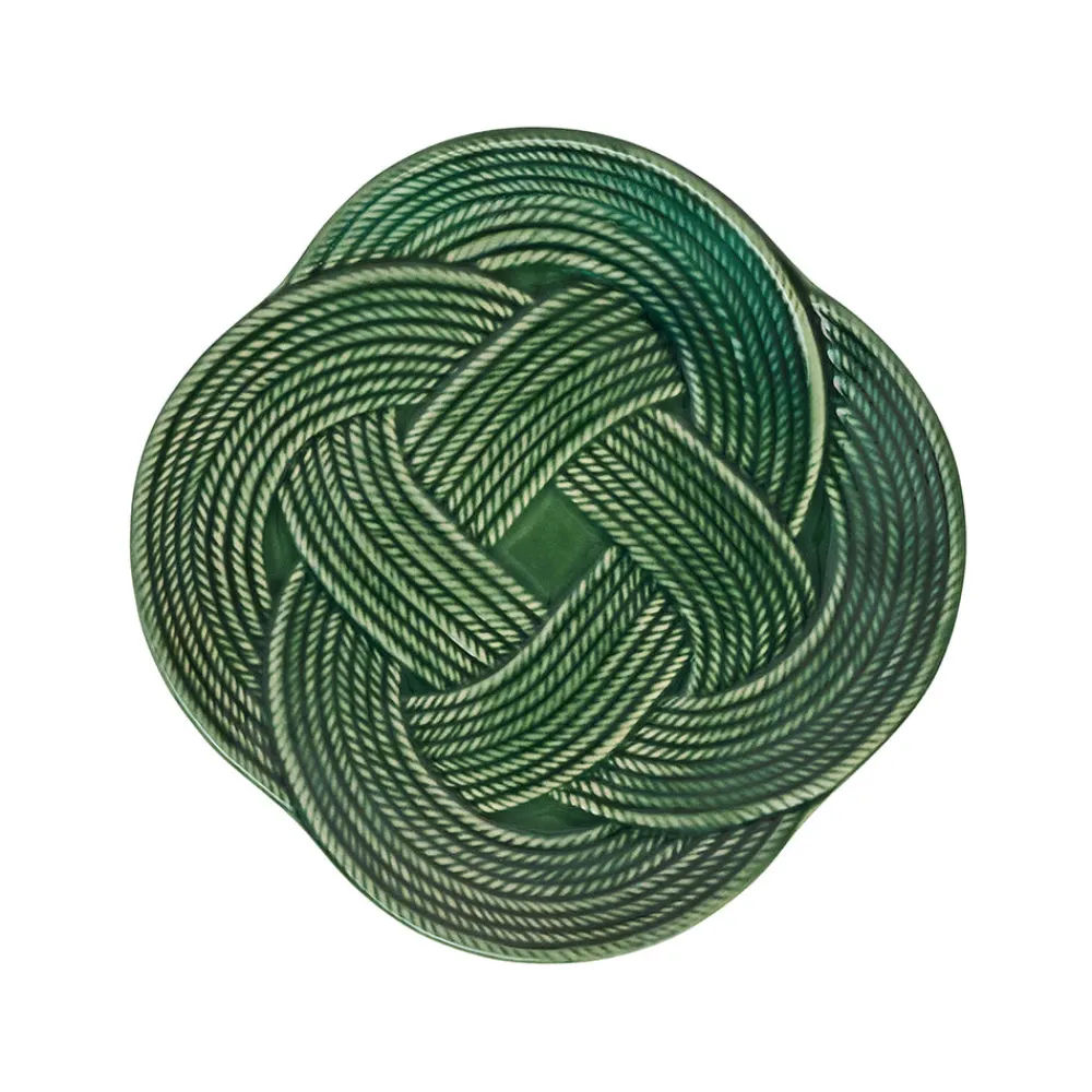 Juliska Dinnerware|Le Panier Mystic Knot Dessert/Salad Plate in Basil