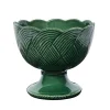 Juliska Dinnerware|Le Panier Mystic Knot Footed Bowl in Basil