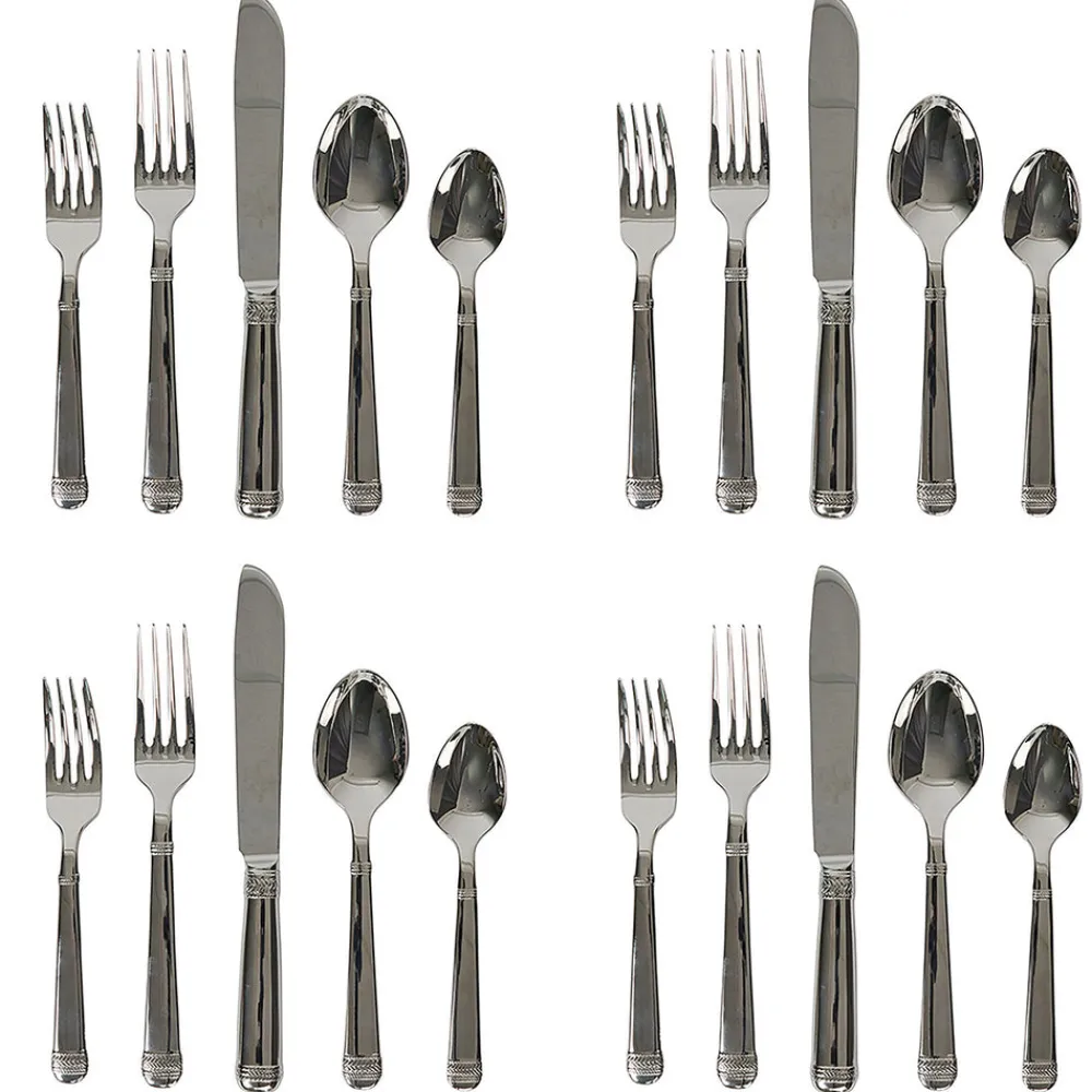 Juliska Flatware|Le Panier 20pc Place Setting