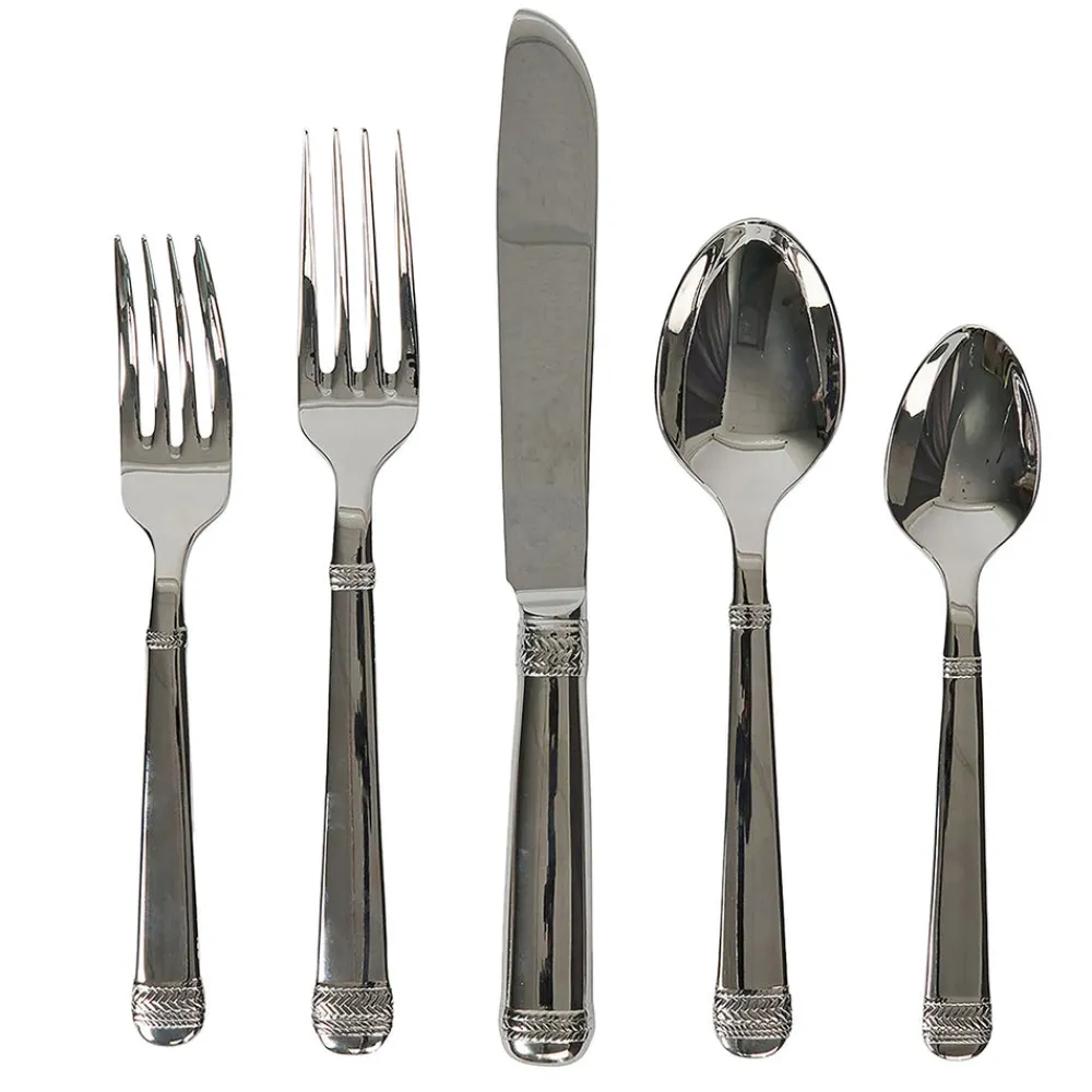 Juliska Flatware|Le Panier 5pc Place Setting
