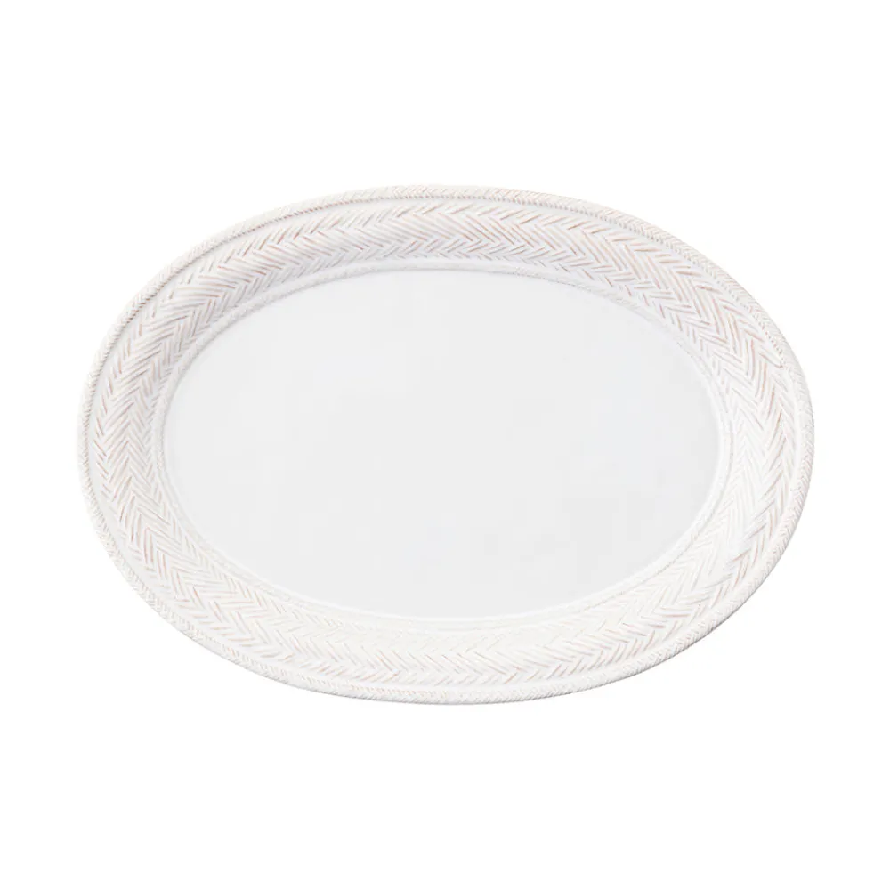 Juliska Dinnerware|Le Panier Whitewash 17" Platter