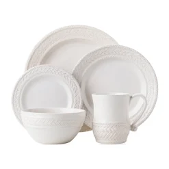 Juliska Dinnerware|Le Panier Whitewash 5pc Place Setting