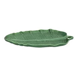 Bordallo Pinheiro Dinnerware|Leaves Banana Leaf 50" in Green
