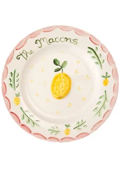 Tricia Lowenfield Dinnerware|Lemon Plate, 10"