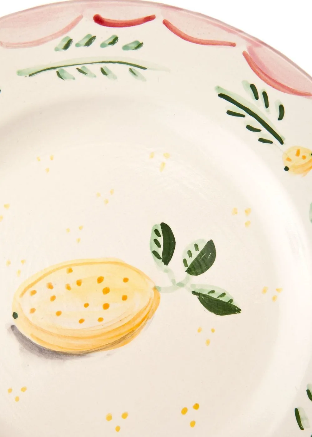 Tricia Lowenfield Dinnerware|Lemon Plate, 10"