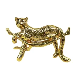 Flying Sheep Country Place Settings & Linens|Leopard Napkin Rings, Set of 4