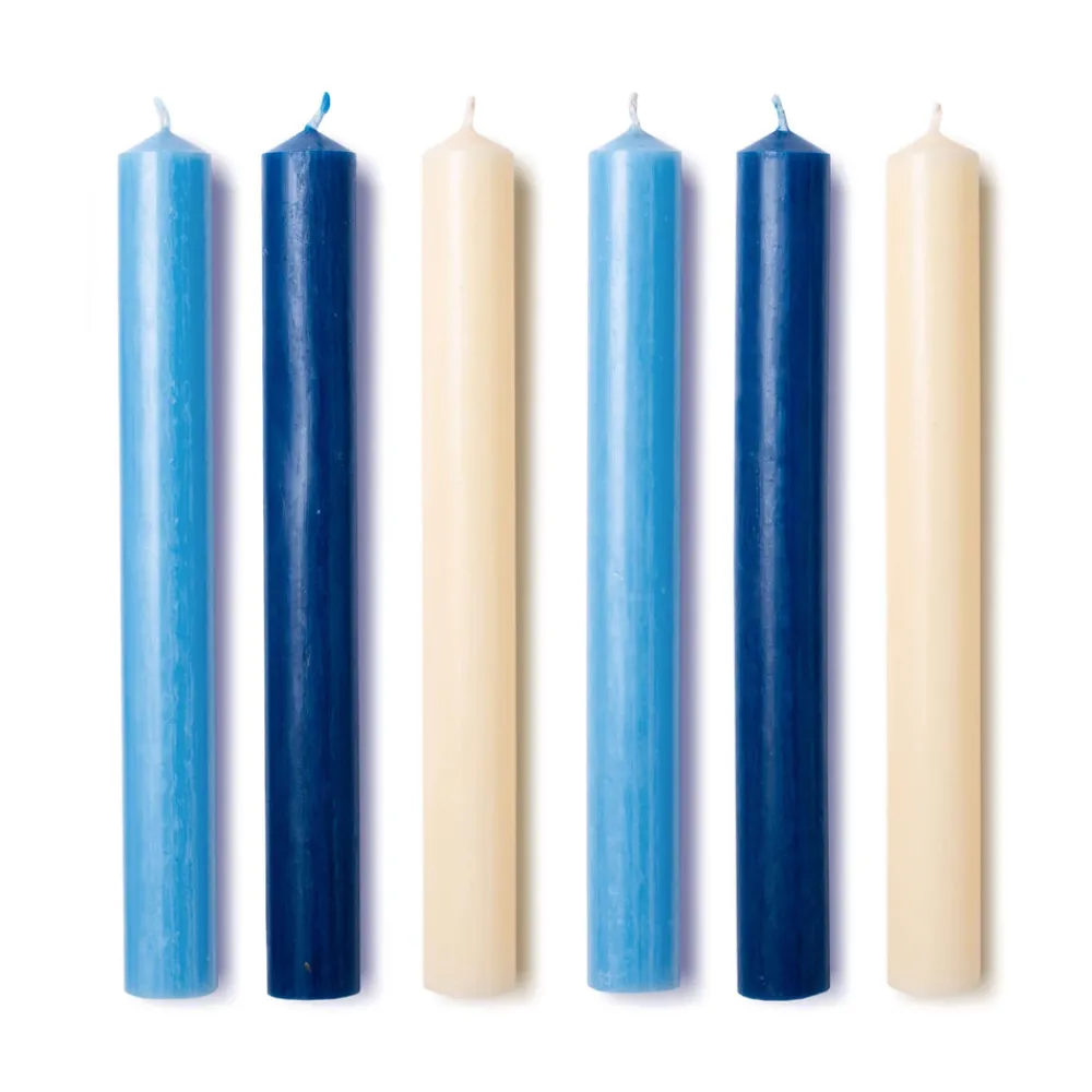 Issy Granger Candles|Les Dinner Candles in Blue