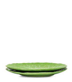 Tory Burch Dinnerware|Lettuce Ware Dinner Plate in Green, Set of 2