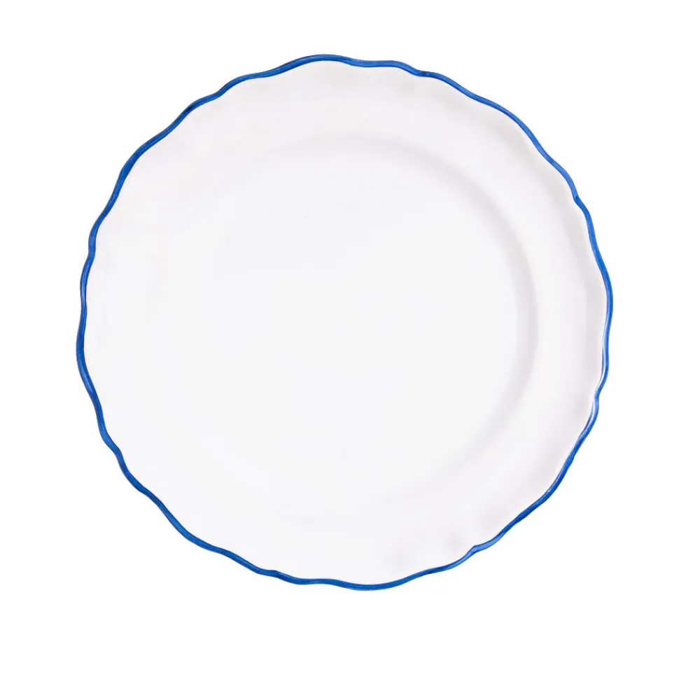 Z.d.G. Dinnerware|L'Horizon Dinner Plate in Azur