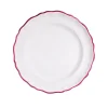 Z.d.G. Dinnerware|L'Horizon Dinner Plate in Framboise