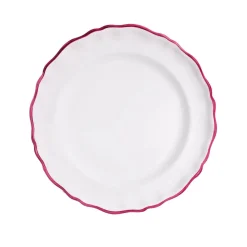 Z.d.G. Dinnerware|L'Horizon Dinner Plate in Framboise
