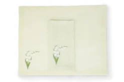 TriChi Design Place Settings & Linens|Lily of the Valley Collection Napkin, Set of 4