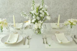 TriChi Design Place Settings & Linens|Lily of the Valley Collection Napkin, Set of 4