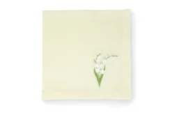 TriChi Design Place Settings & Linens|Lily of the Valley Collection Napkin and Placemat, Set of 2