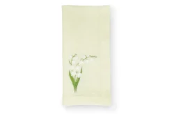 TriChi Design Place Settings & Linens|Lily of the Valley Collection Napkin and Placemat, Set of 2