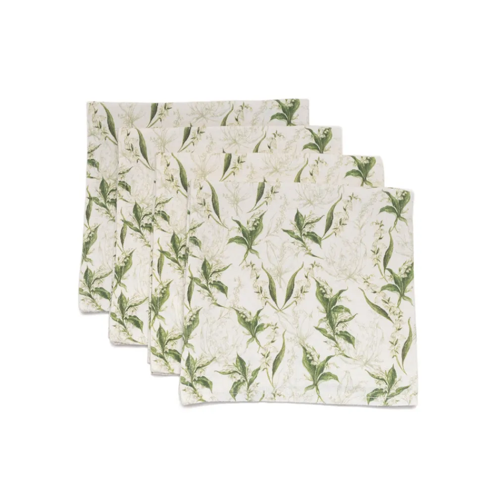 Nadia & Co Place Settings & Linens|Lily of the Valley Serviettes
