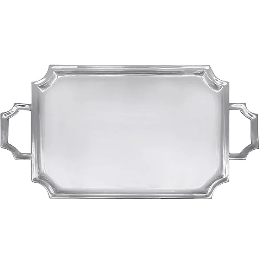 Mariposa Dinnerware|Linzee Handled Serving Tray