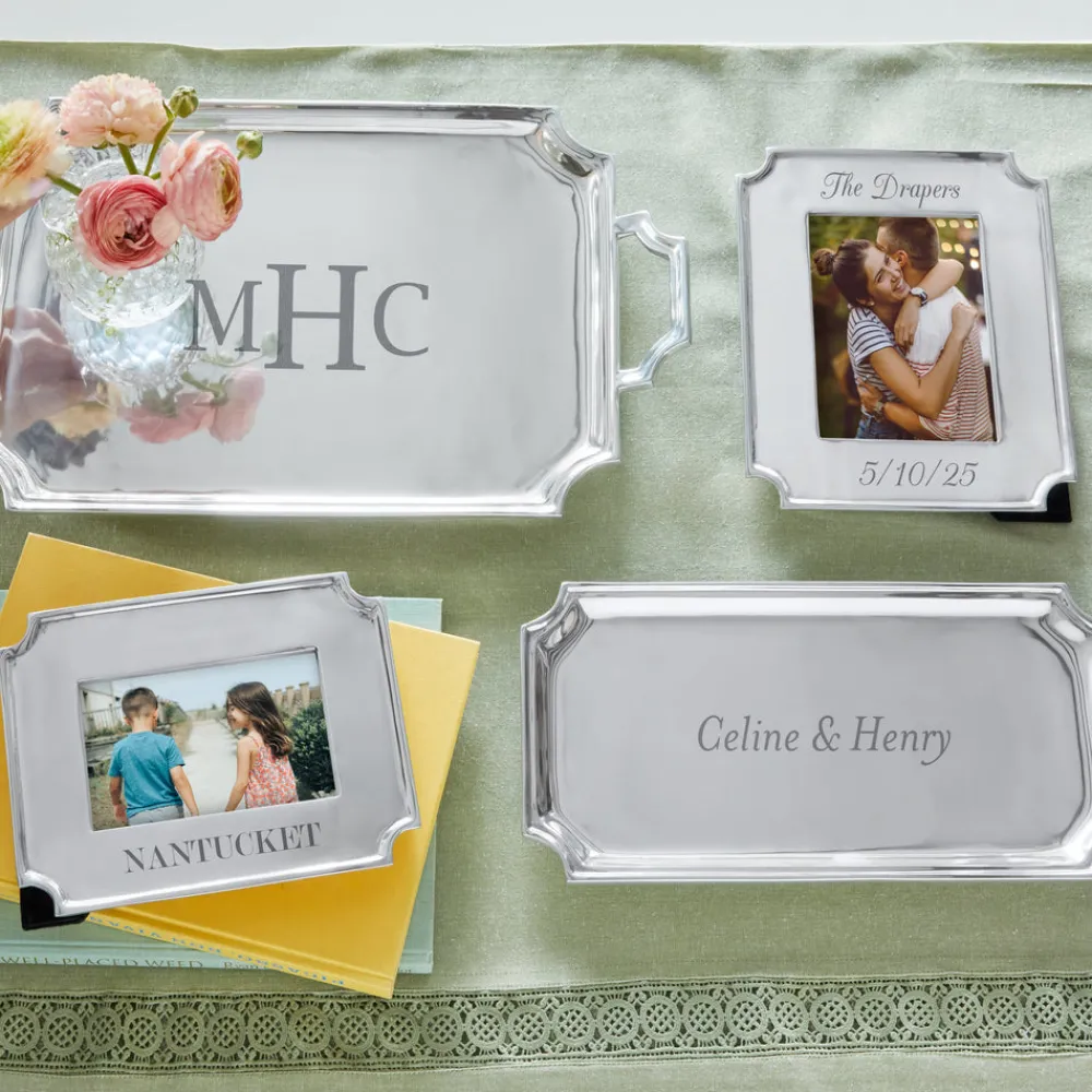 Mariposa Dinnerware|Linzee Handled Serving Tray