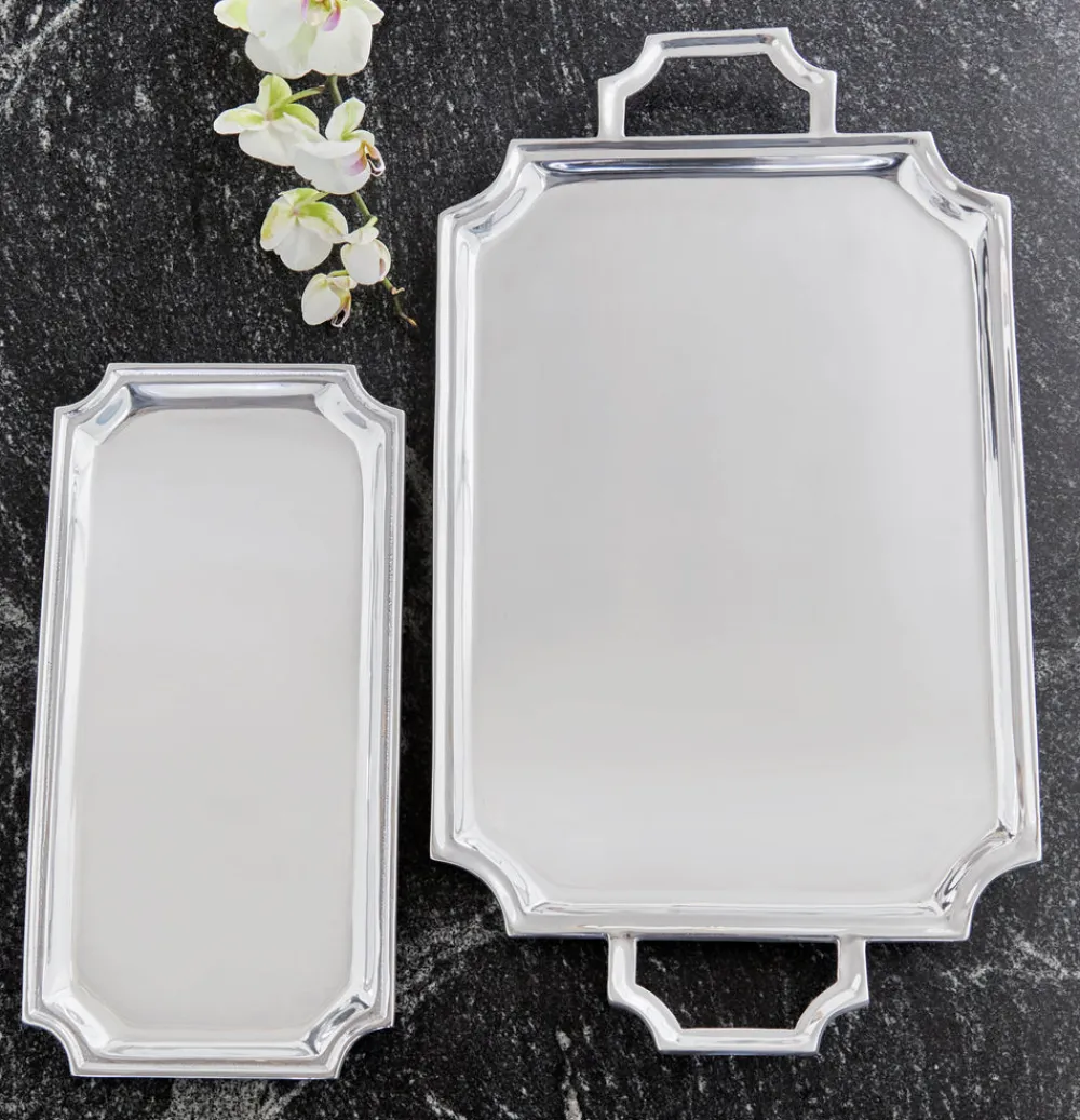 Mariposa Dinnerware|Linzee Handled Serving Tray