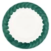 VIETRI Dinnerware|Lisbon Green Brushstroke Round Platter