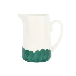 VIETRI Dinnerware|Lisbon Green Brushstroke Pitcher