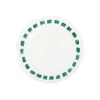 VIETRI Dinnerware|Lisbon Green Stitch Salad Plate