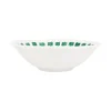 VIETRI Dinnerware|Lisbon Green Stitch Serving Bowl