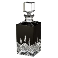 Waterford Glassware|Lismore Black Decanter Square 26 oz