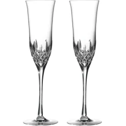 Waterford Glassware|Lismore Essence Flute 8 oz, Set of 2