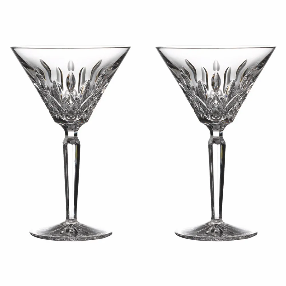 Waterford Glassware|Lismore Martini 8 oz, Set of 2