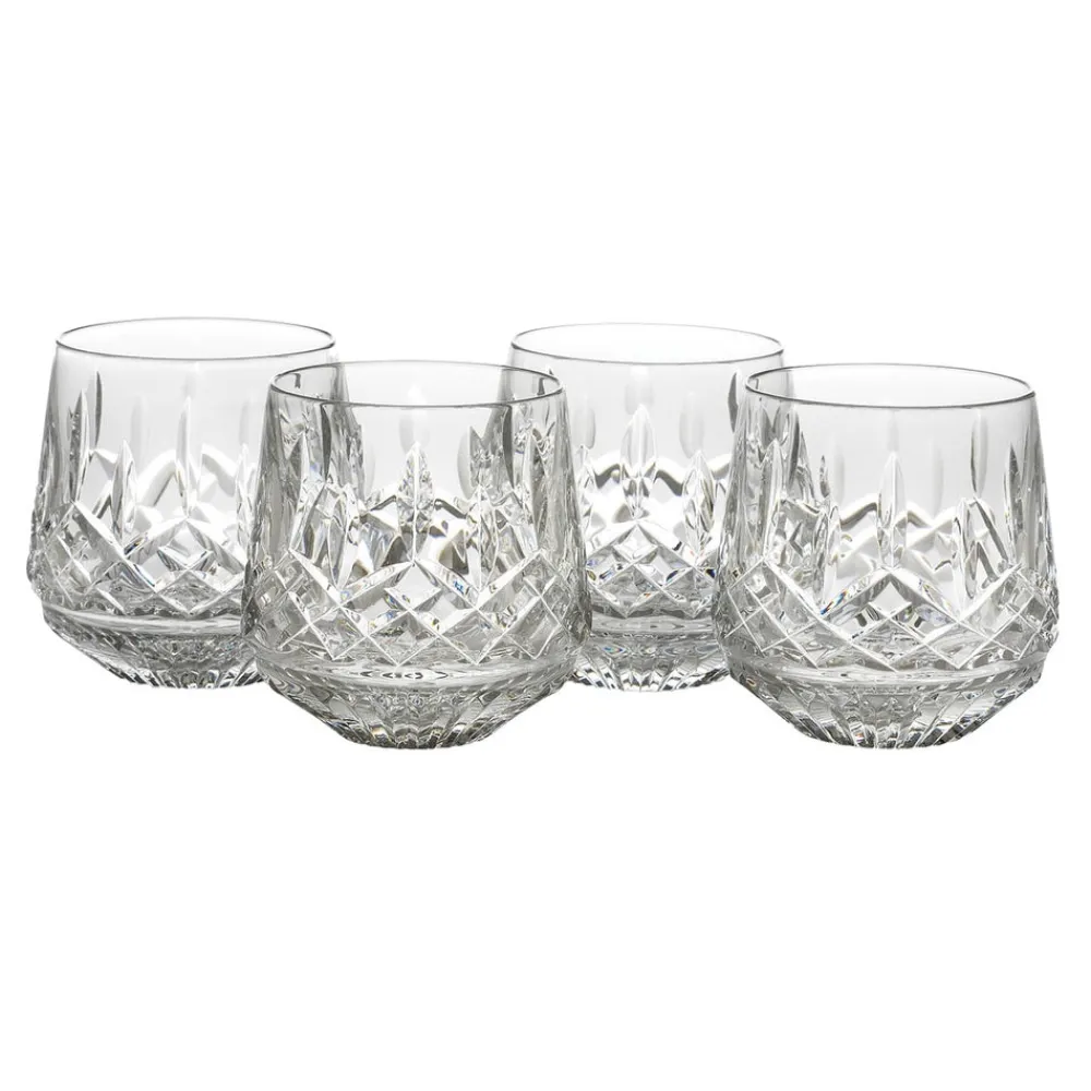 Waterford Glassware|Lismore Old Fashioned 9 oz, Set of 4