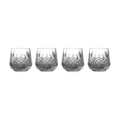 Waterford Glassware|Lismore Old Fashioned 9 oz, Set of 4