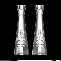 Waterford Candles|Lismore Round Candlestick, Set of 2