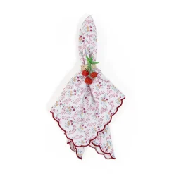 Sharland England Place Settings & Linens|Little Flower Napkins, Set Of 4