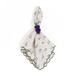 Sharland England Place Settings & Linens|Little Flower Napkins, Set Of 4