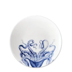 Caskata Dinnerware|Lucy Coupe Salad Plate in Blue