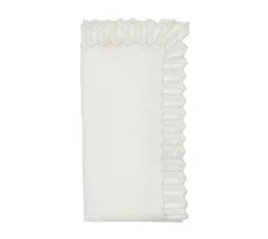 Kim Seybert Place Settings & Linens|Lumina Napkin in White, Set of 4