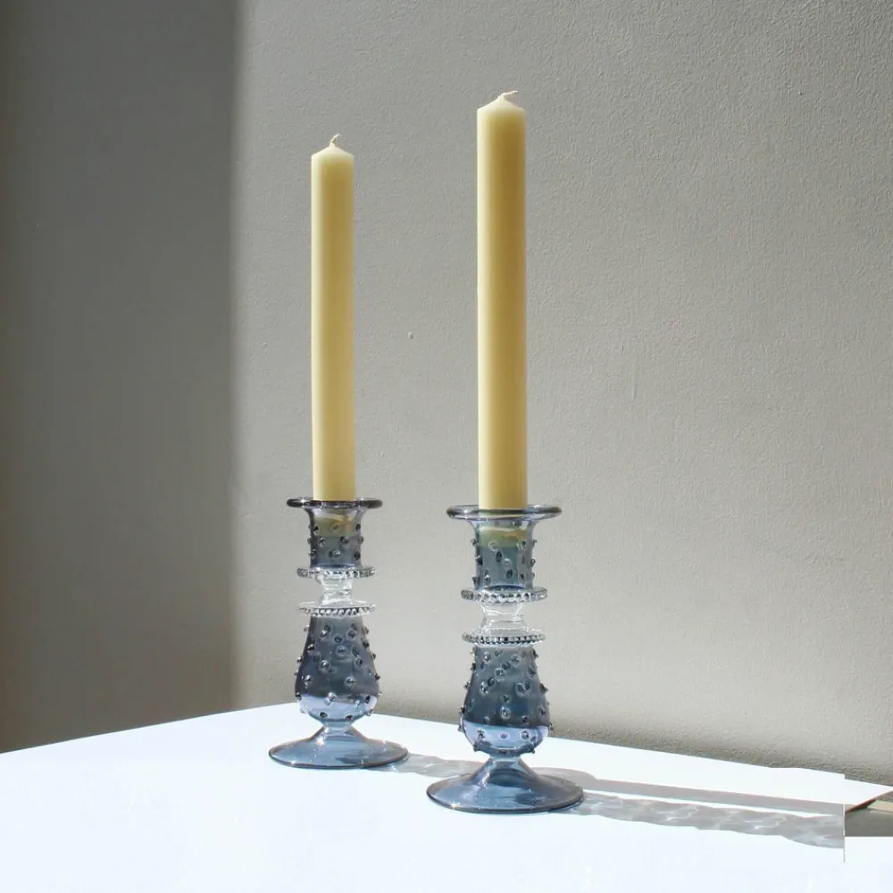 Issy Granger Candles|Luxor Glass Candlestick