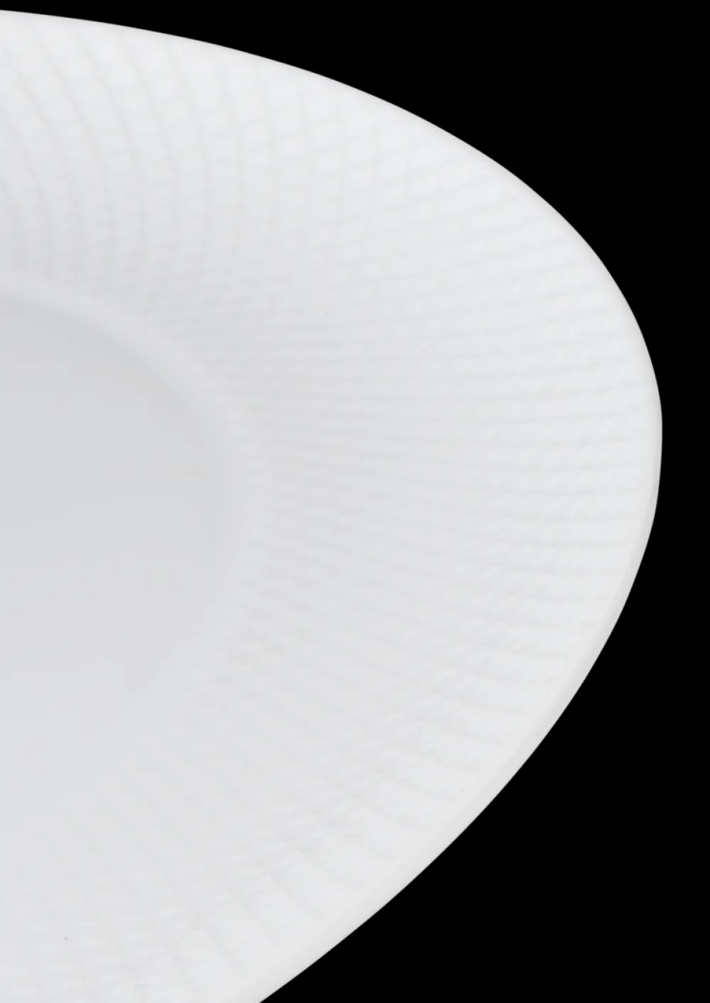 Lyngby Porcelain Dinnerware|Rhombe Oval Serving Dish in White