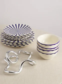 Maison Madison Dinnerware|Mafalda 12-Piece Set with Cereal Bowl