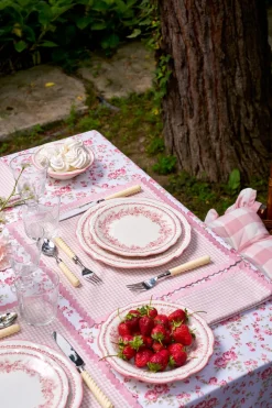 Loulou La Dune Place Settings & Linens|Maisie Napkins Pink, Set of 4