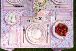 Loulou La Dune Place Settings & Linens|Maisie Napkins Pink, Set of 4
