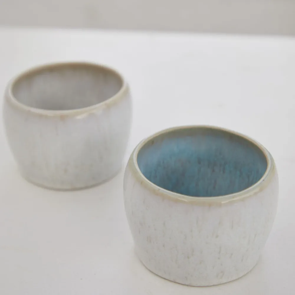 Costa Nova Dinnerware|Mallorca Collection Cereal Bowls in Sea Blue, Set of 6