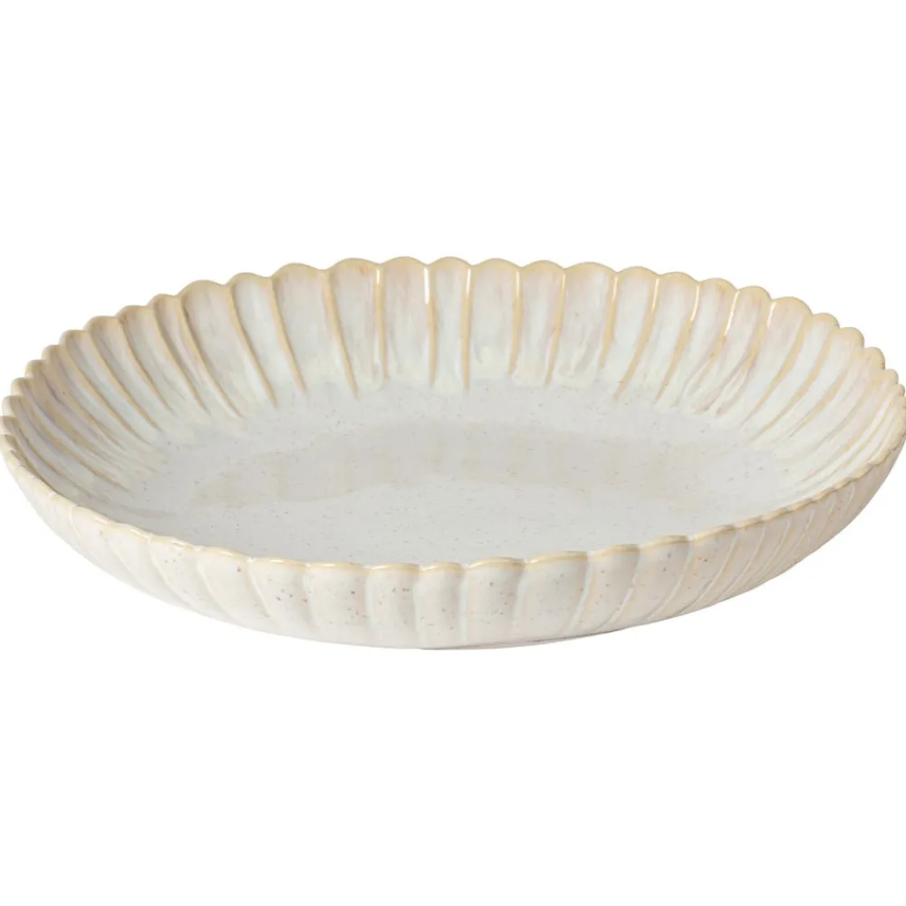 Costa Nova Dinnerware|Mallorca Collection Pasta/Serving Bowl in Sand Beige