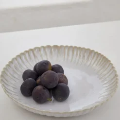 Costa Nova Dinnerware|Mallorca Collection Pasta/Serving Bowl in Sand Beige