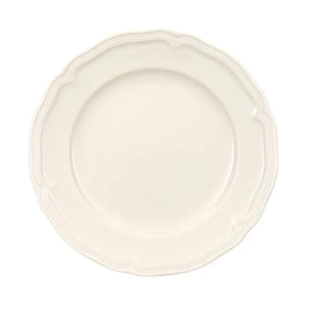 Villeroy & Boch Dinnerware|Manoir Salad Plate in White