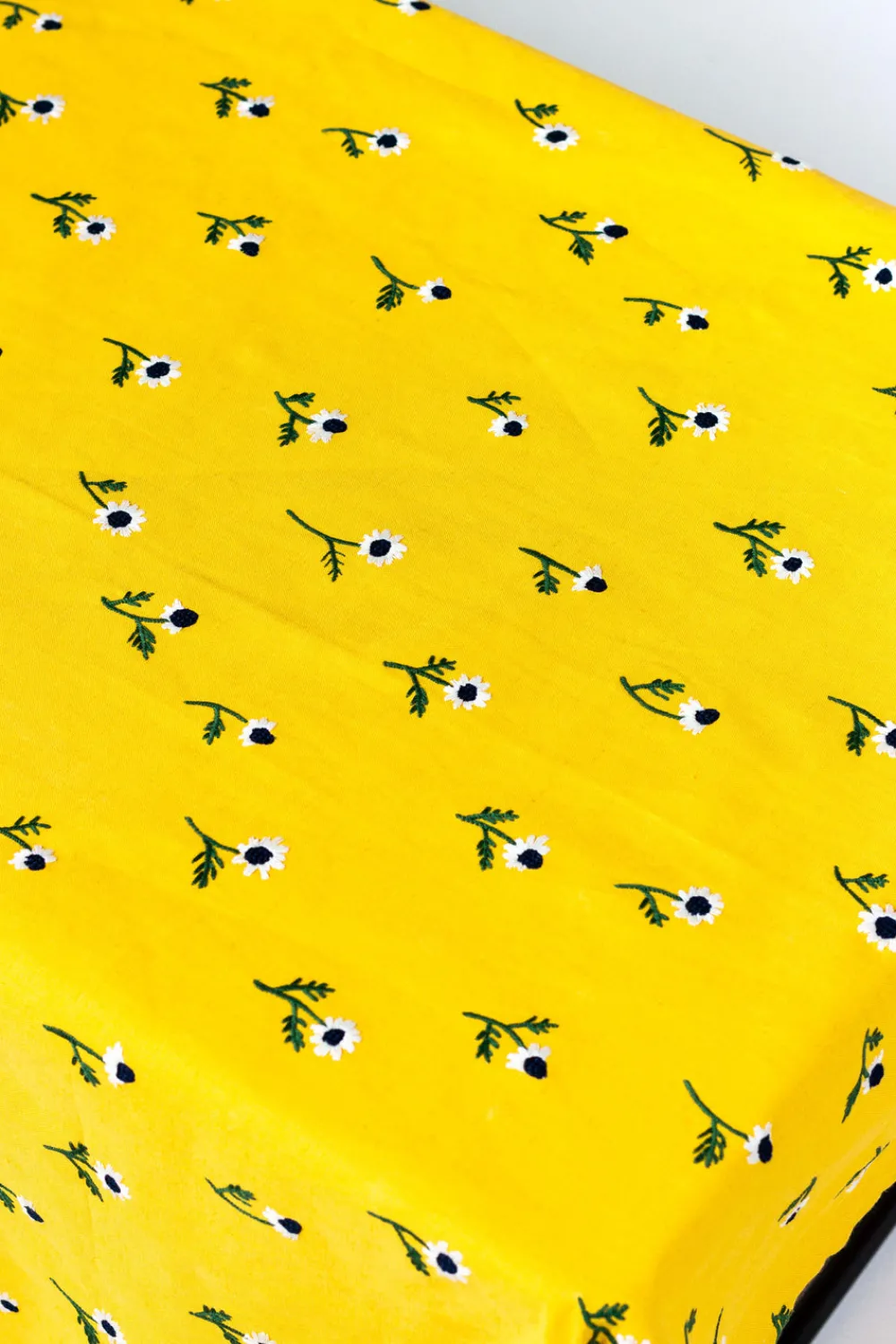 Esencial Hogar Place Settings & Linens|Manzanilla Rectangular Tablecloth in Mustard