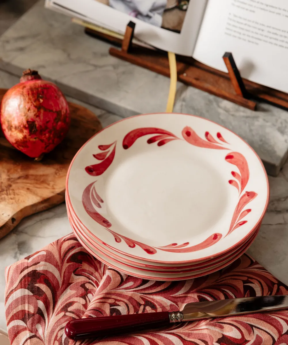 Rebecca Udall Place Settings & Linens|Marble Linen Napkin in Pink