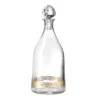 Ginori 1735 Glassware|Marchese Decanter Gold Thread